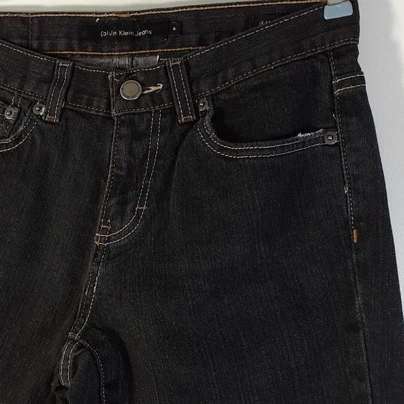 Calvin Klein Jeans Women's 4 Lean Black - Picture 8 of 16